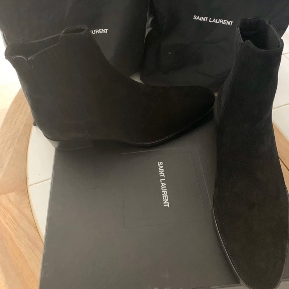 Brand new men’s Saint Laurent boot